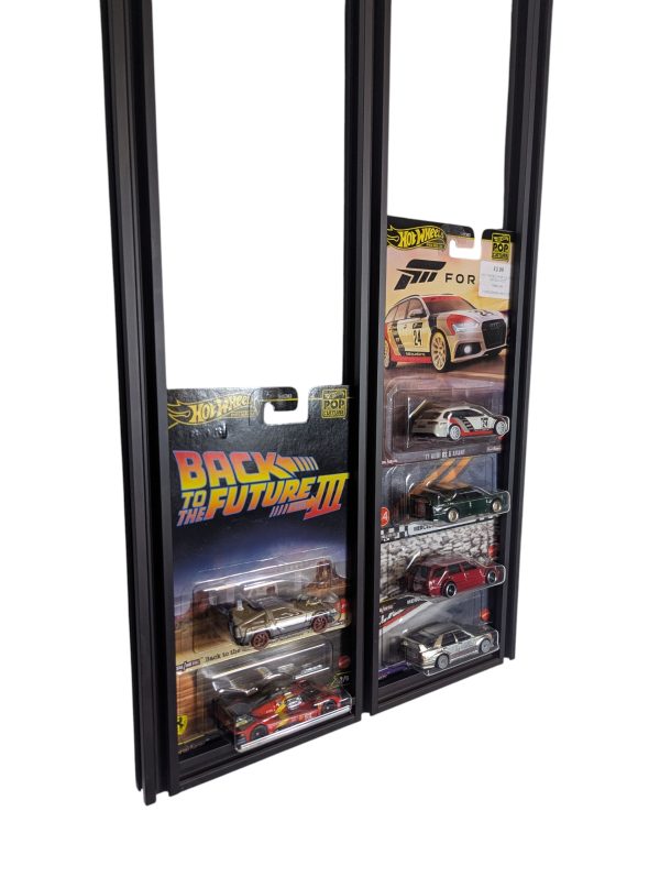 Półka na Hot Wheels Ramka Ekspozytor Na Karty Premium z dodatkowym LED