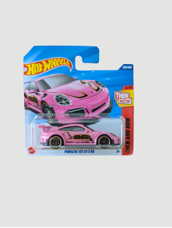 Hot Wheels Porsche 911 GT3 RS Różowy - Case L