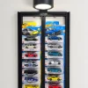 Ramka Kompatybilna z Modelami HotWheels z Dodatkowym LED 44 miejsca
