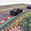 Mata na biurko Nürburgring Karussell 40 × 80 cm