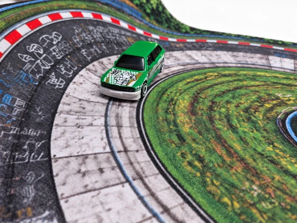 Mata na biurko Nürburgring Karussell 40 × 80 cm